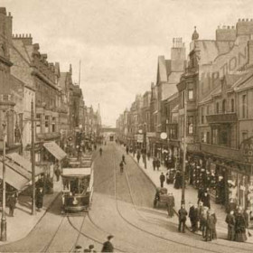 Looking east on King Street