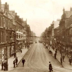 Looking east on King Street