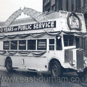 As Sunderland Corporation Transport Company was formed in 1900, I assume this photograph was taken in 1960