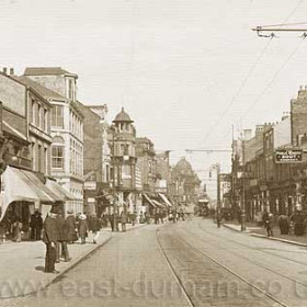 High St West was always the first choice for a very popular mix of shops. Varying is size and quality, Strothers and Hepworths (left) were typical and always busy as were the larger stores like Blacketts and Marks and Spencer's further down High St towards Fawcett St (the dome of MacKie's corner is just visible in the distance).
Information, Len Charlton.