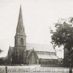 Christ Church 1908.
Christ Church is situated where Stockton Rd joins Burdon Rd to become Ryhope Rd. Built in 1864 it was an Anglican church until the 1990s when declared redundant. This magnificent Grade 2 listed building was then acquired by the Sikh Community and adapted as a temple. Renamed as Ashbrooke Hall it is now popular with all faiths. The spire needs costly repairs and final decisions about this have to be made.
Info Len Charlton.