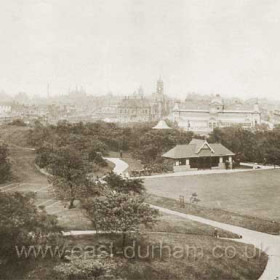 Town Centre from Mobray Park around 1905