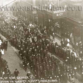 Proclamation of King George the fifth on May 11th 1910.