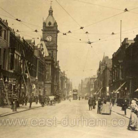 Fawcett St in the early 1900s