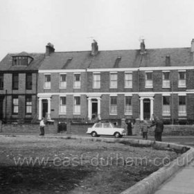 Sebastapol Terrace at the eastern end of Tempest Road c 1970. Probably built around 1850