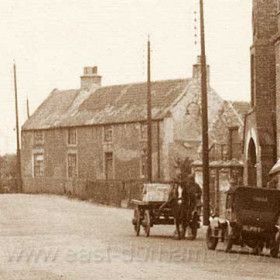 The ancient Dene House Farm in Castlereagh Road c 1930, this farm predates Seaham Harbour by possibly hundreds of years.