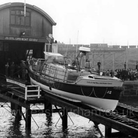 "Will and FAnny Kirby" on the slipway in Seaham Dock in the late 1970s
Photograph by David Henderson Photography, Washington