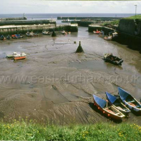 North Dock at low tide in the 1980s.
Photograph by Brian Angus